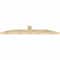 Ekena Millwork Portland Rough Sawn Timber Gable Bracket, Douglas Fir, 84"W x 14"H x 4"D x 6"F, 4/12 Pitch GBW084X14X0406POR00RDF - alternate 5